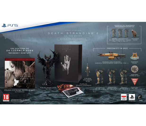 PlayStation Death Stranding 2: On the Beach – Collector’s Edition - 1323940 - zdjęcie